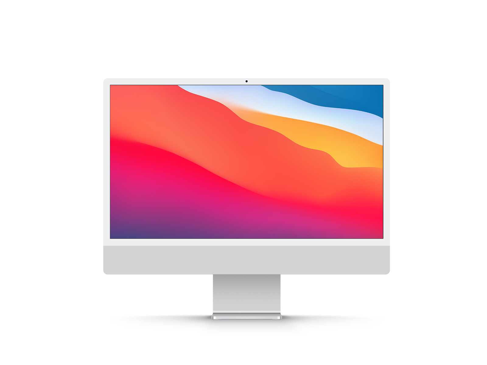 Free New iMac 24 Inch Display Mockup