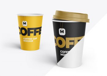 Free Paper Cup Mockup