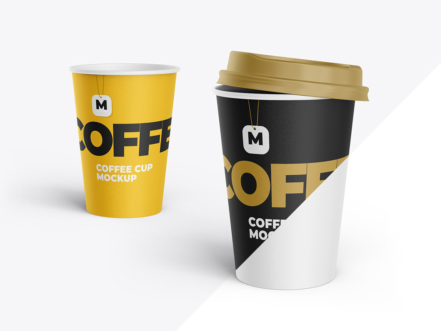 Free Paper Cup Mockup