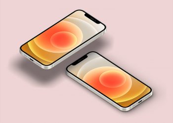 Free iPhone 12 Mockup Set