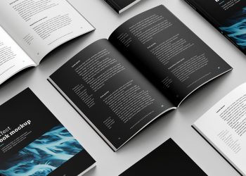 Softcover Book Free Mockup Set