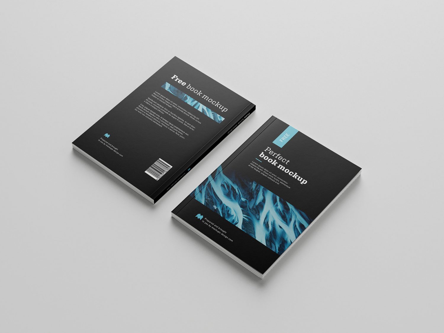 Softcover Book Free Mockup Set
