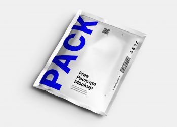 Aluminum Pouch Package Free Mockup