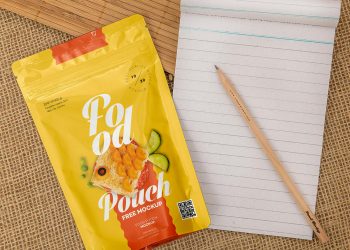 Pouch Food Package Free Mockup