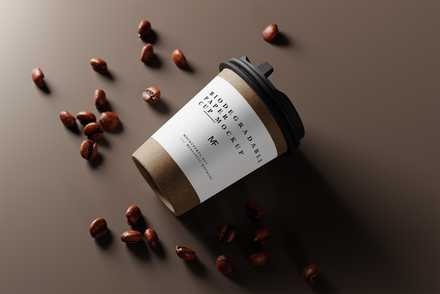 Biodegradable Paper Cup Free Mockups