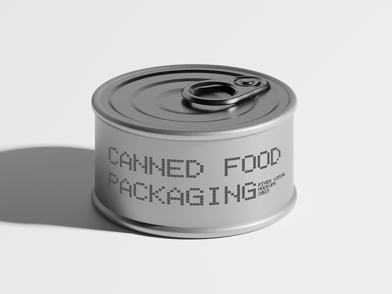 Canned Food Packaging Free Mockup