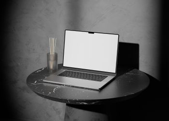 Clens Macbook Free Mockup