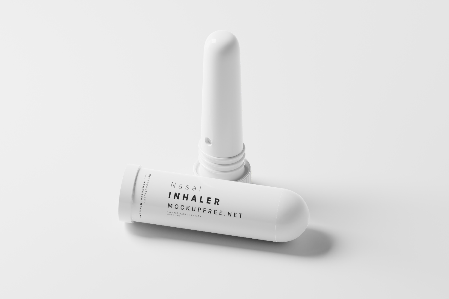 Plastic Nasal Inhaler Free Mockups