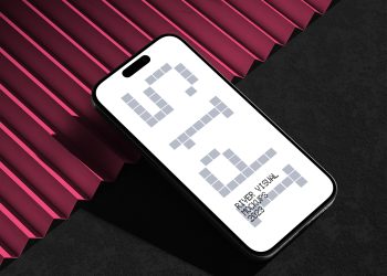 Sharp Edges iPhone 15 Pro Free Mockup