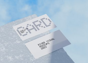 Skies Business Card Free Mockup