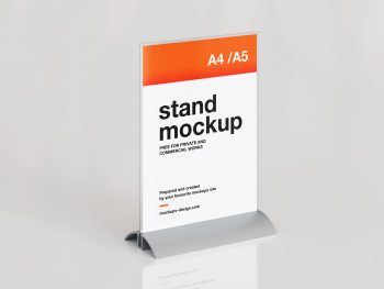 Desk Stand Free Mockup