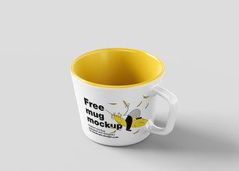 Low Cup Free Mockup