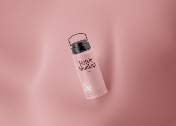 Metal Bottle Free Mockup