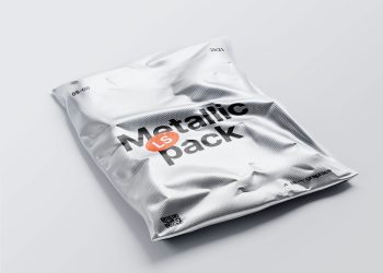 Metallic Package Free Mockup