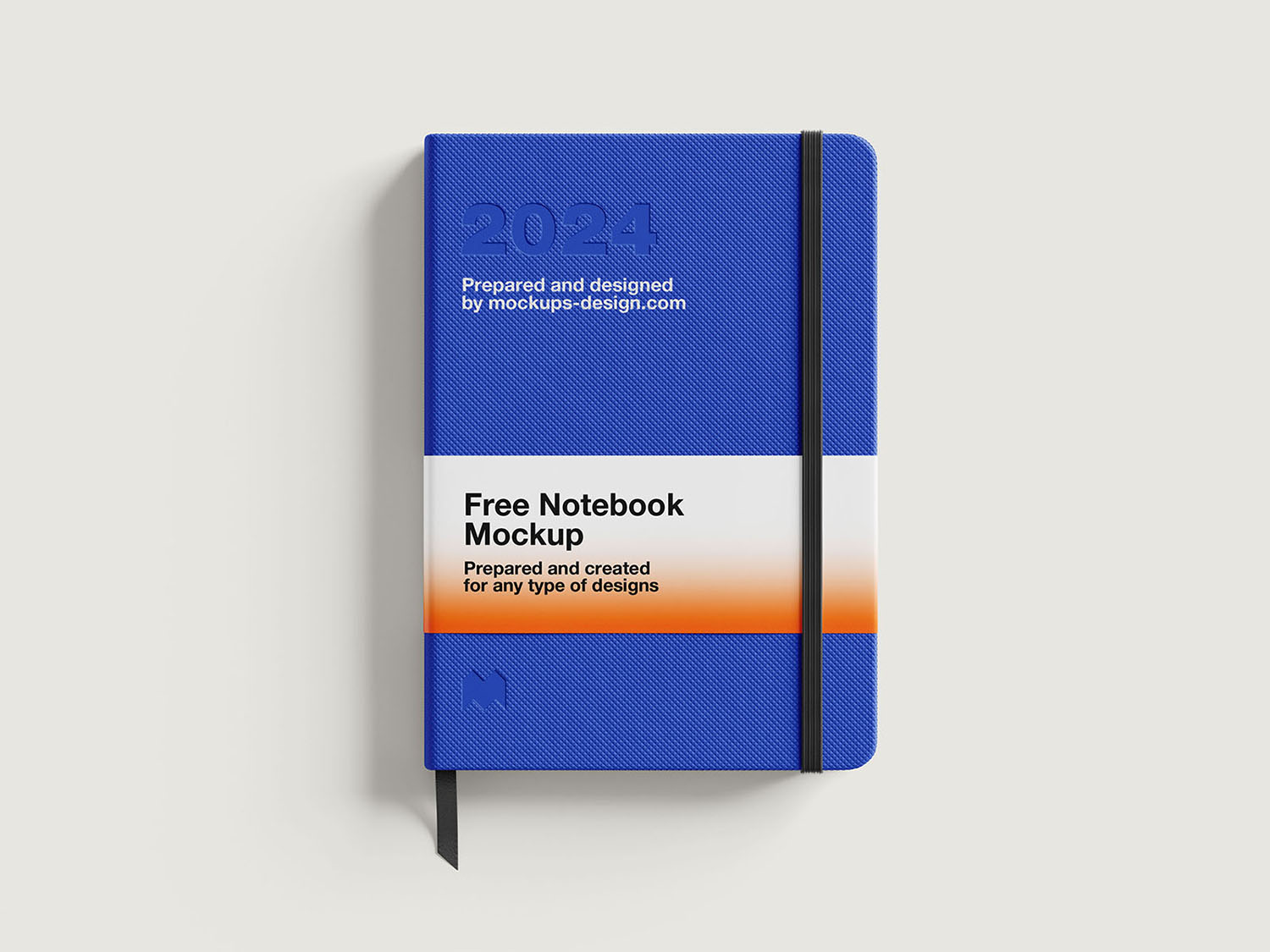 Thick Notebook Free Mockup