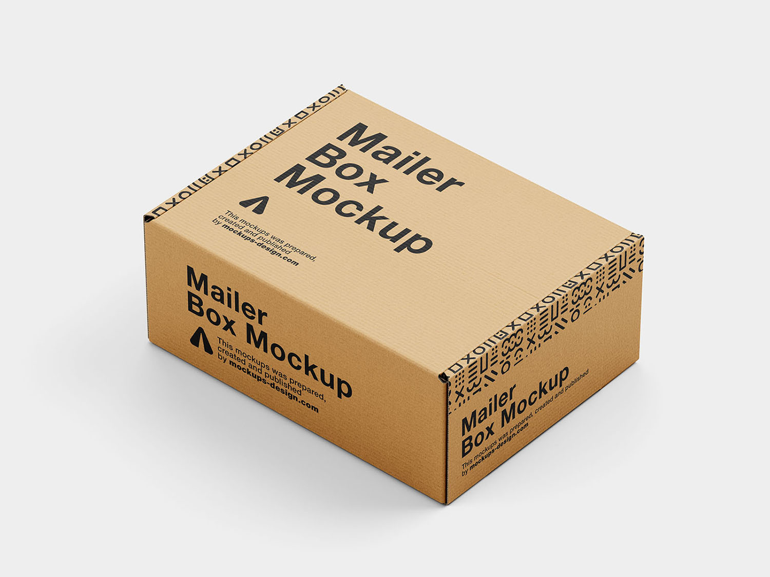 Mailer Box Free Mockup