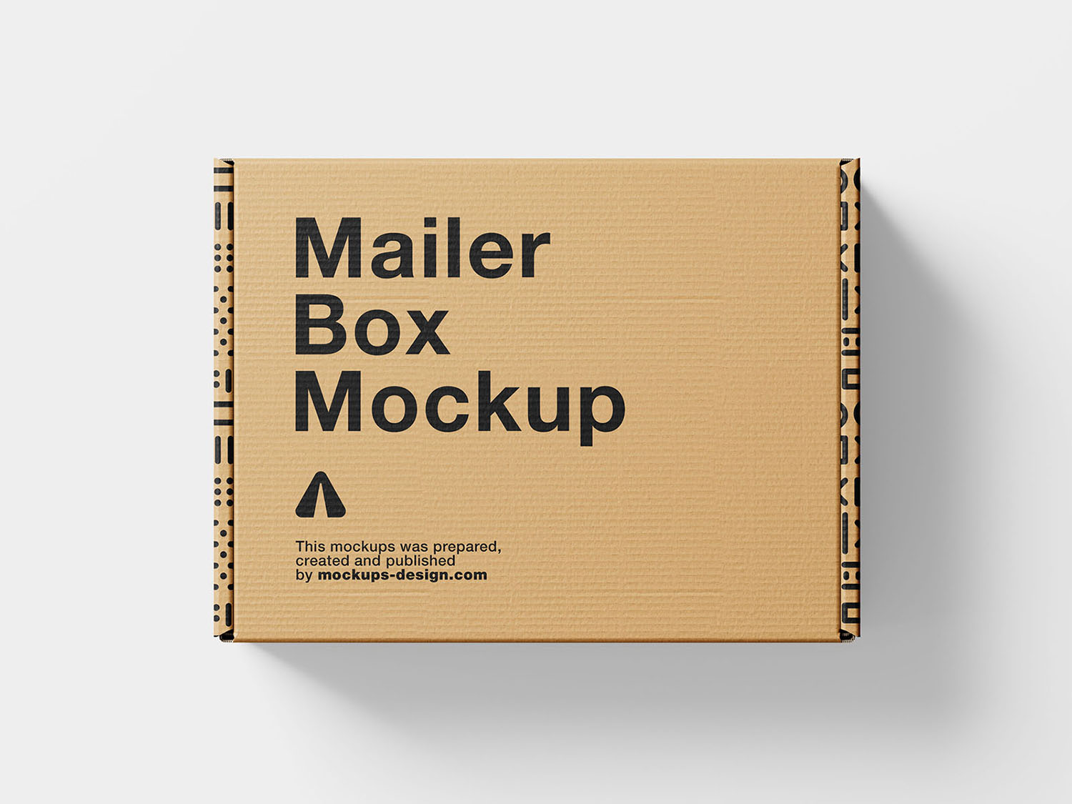 Mailer Box Free Mockup