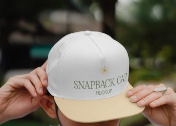 Snapback Cap Free Mockup