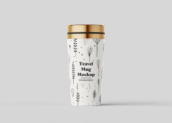 Travel Mug Free Mockup